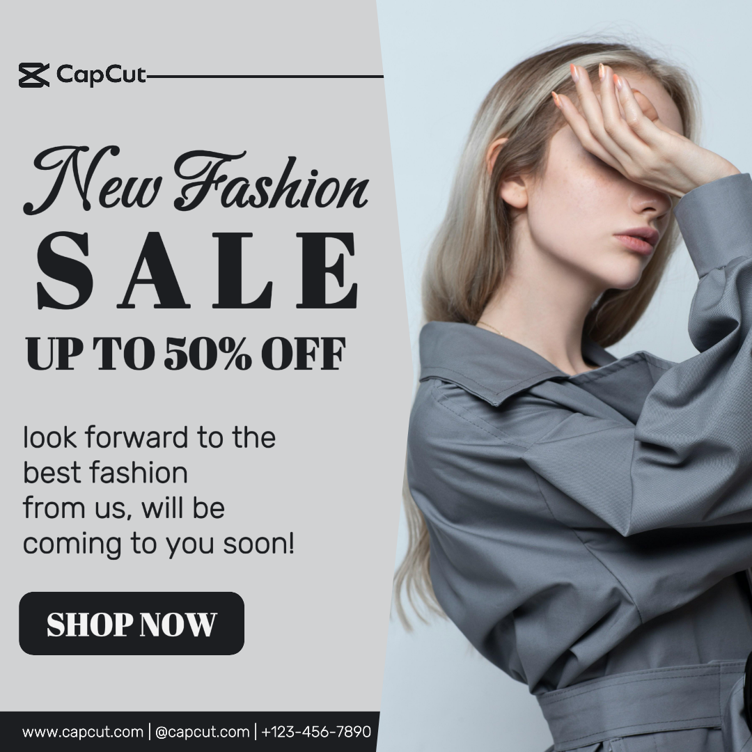 Clothing And Shoes Minimalist Collage Instagram Post