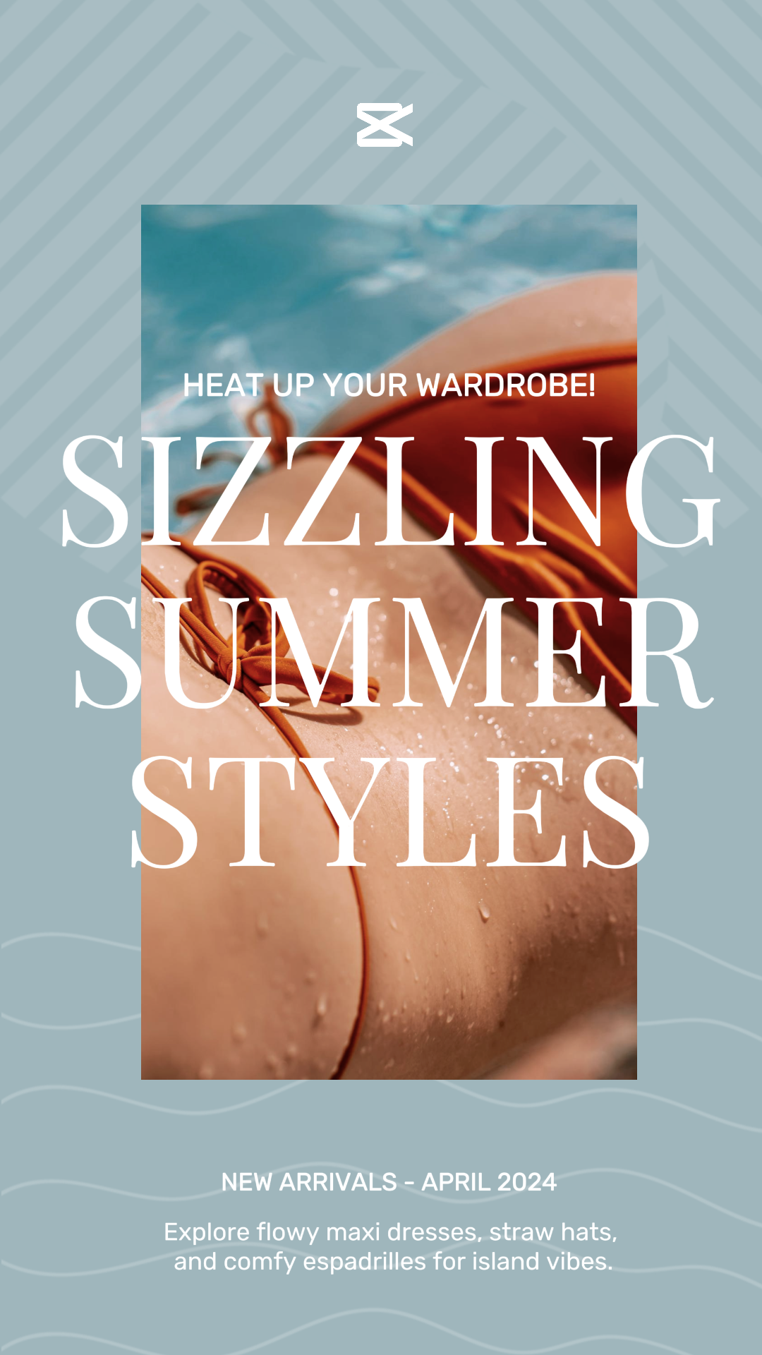 Vêtements et Chaussures - Affiche Marketing Été Nouveauté ChicStyle