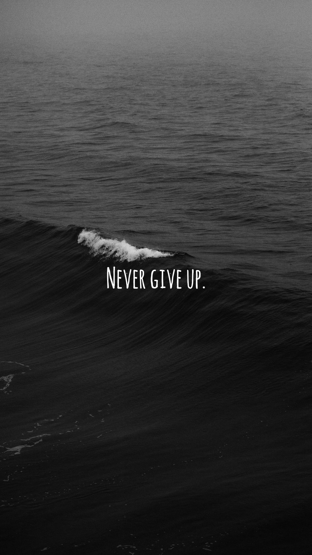 Wallpaper Creative Poster Quotes Sea