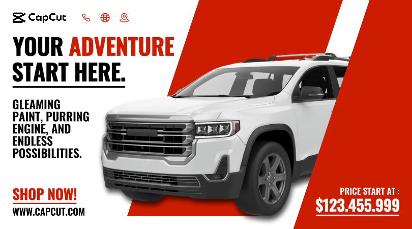 Poster Pemasaran Penjualan Mobil Iklan Facebook