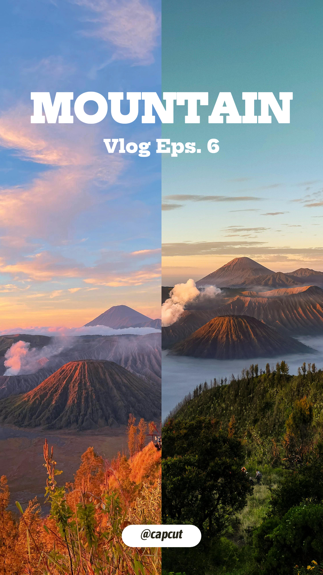 Vlog diário de viagens em miniatura do Tiktok