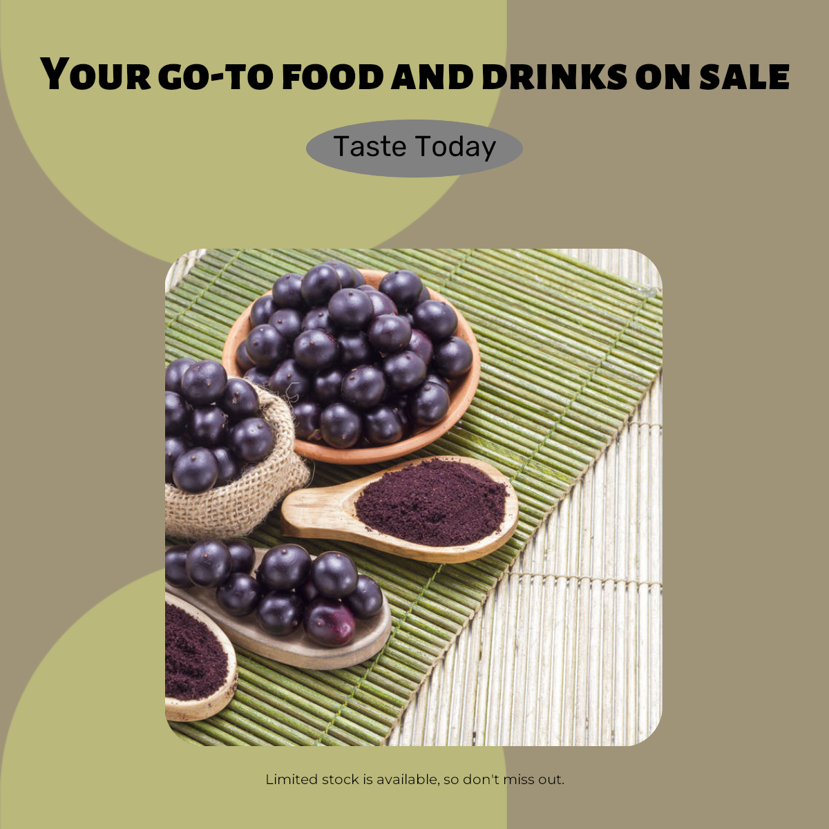 Foods & Beverage Sales Promotion