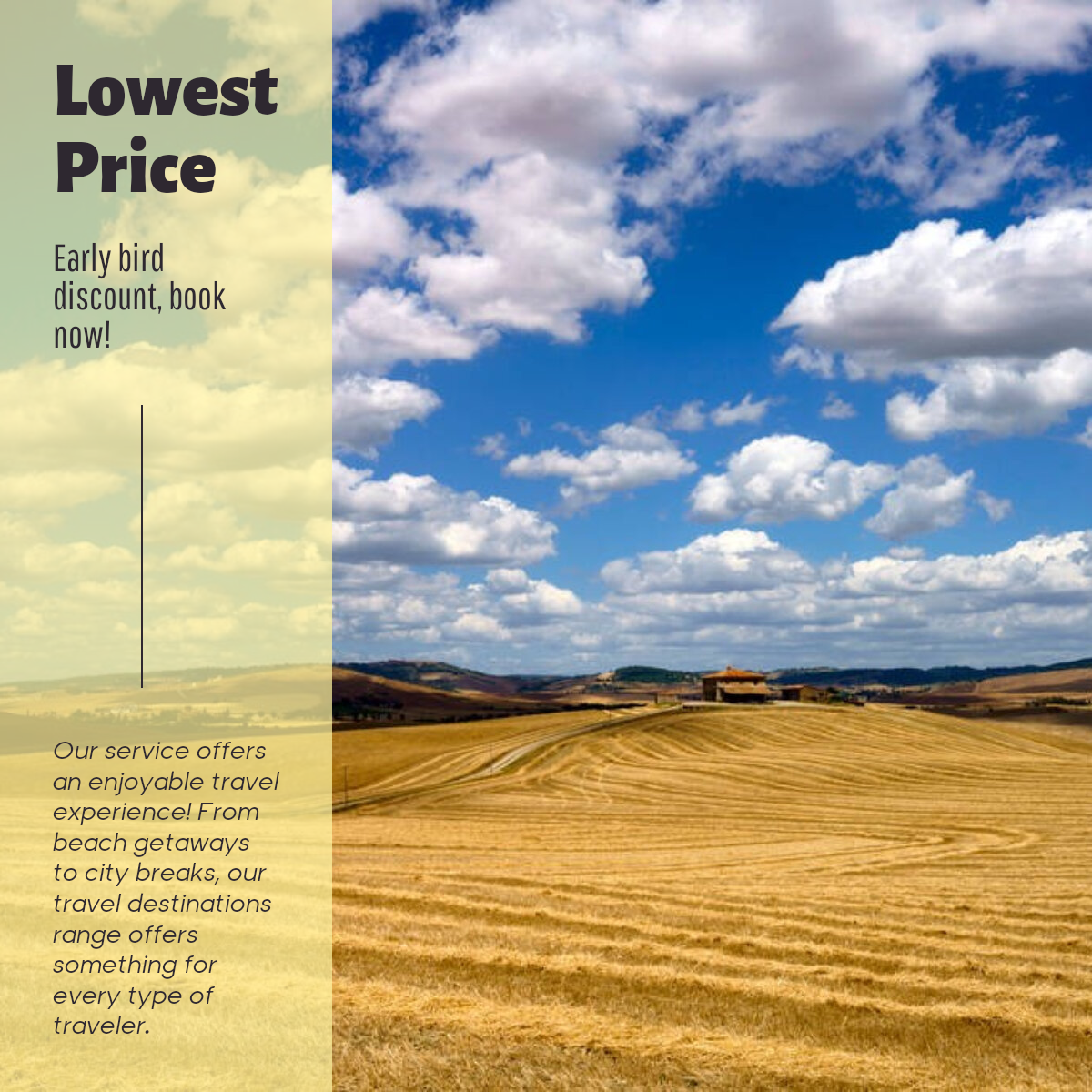 Travel industry Sales Promotion