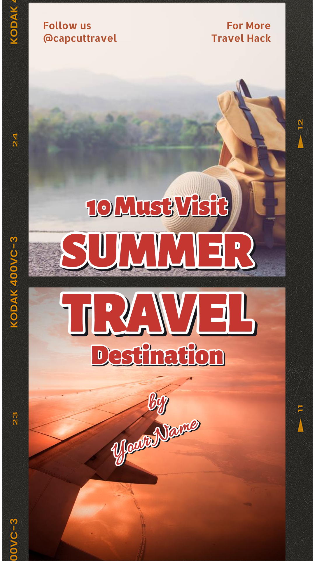 capcut template cover