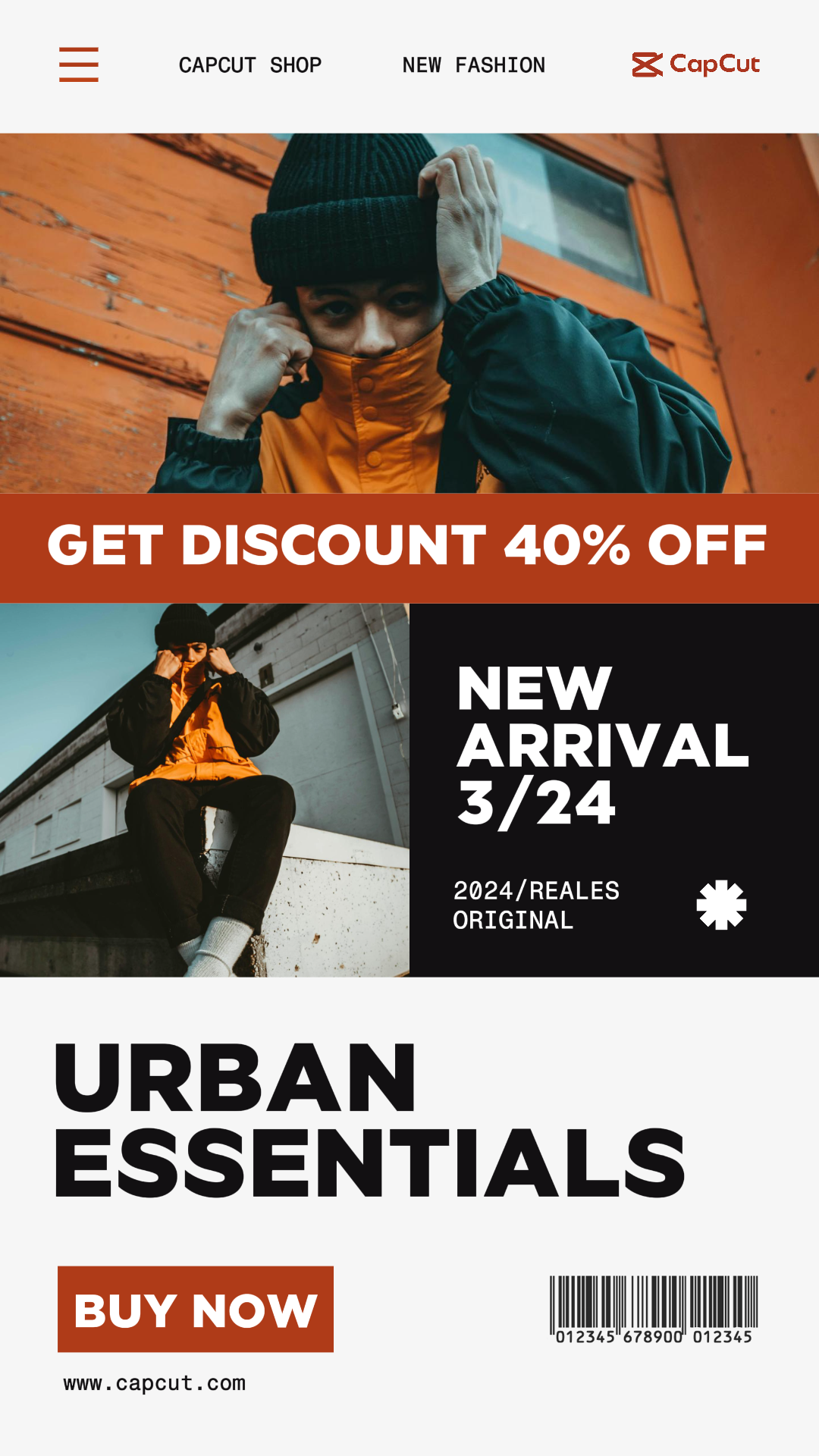 capcut template cover