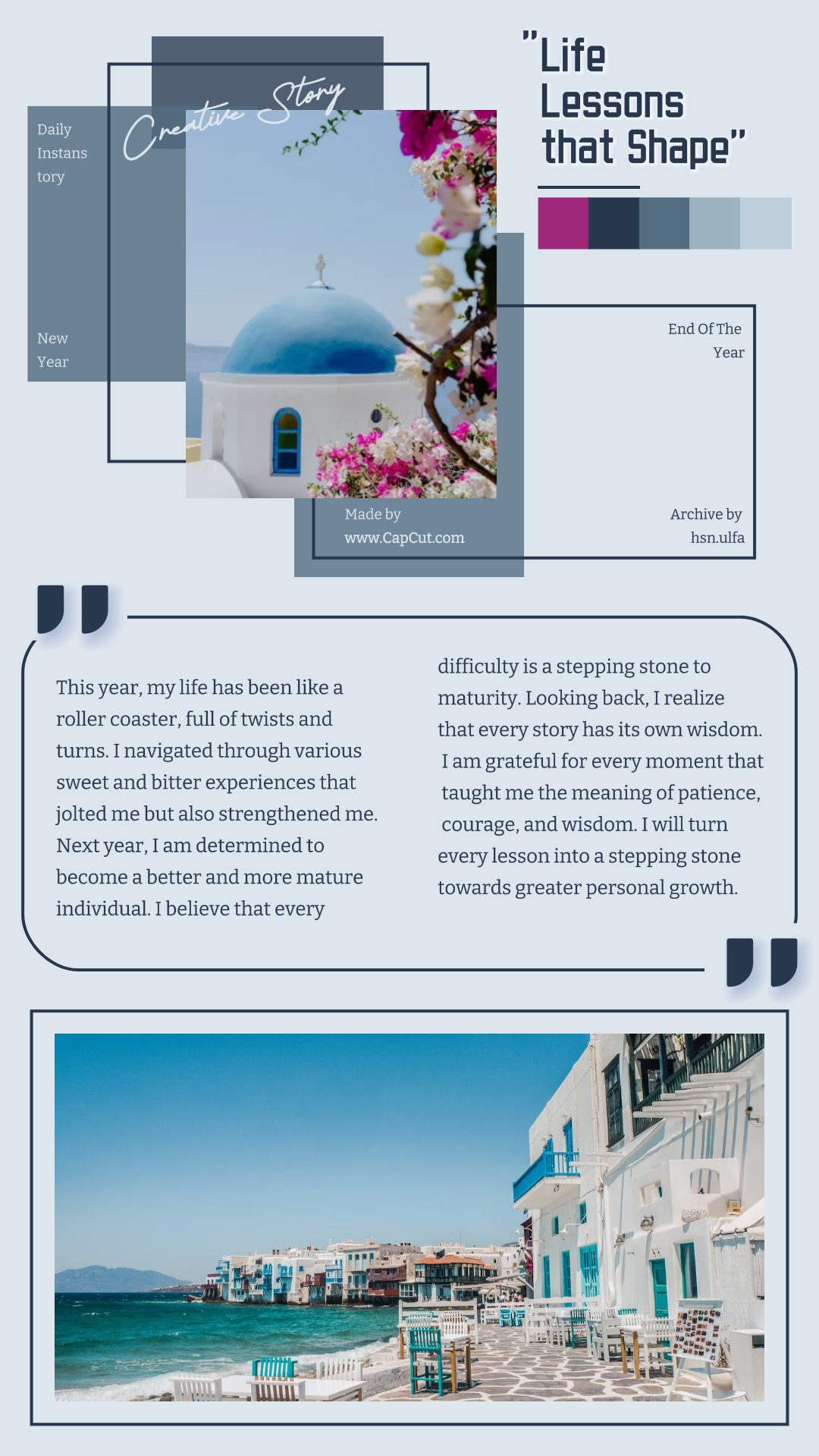  InstaStory: Ende des Jahres