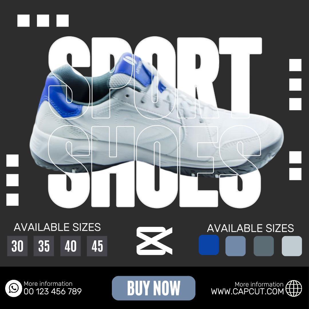 Sepatu Sport Sederhana Posting Instagram