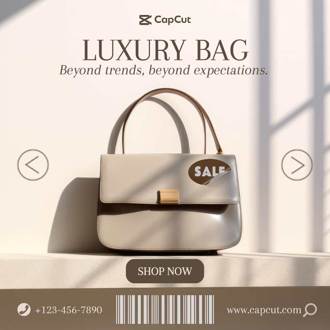 Luxury Bag Promotion Instagram Post