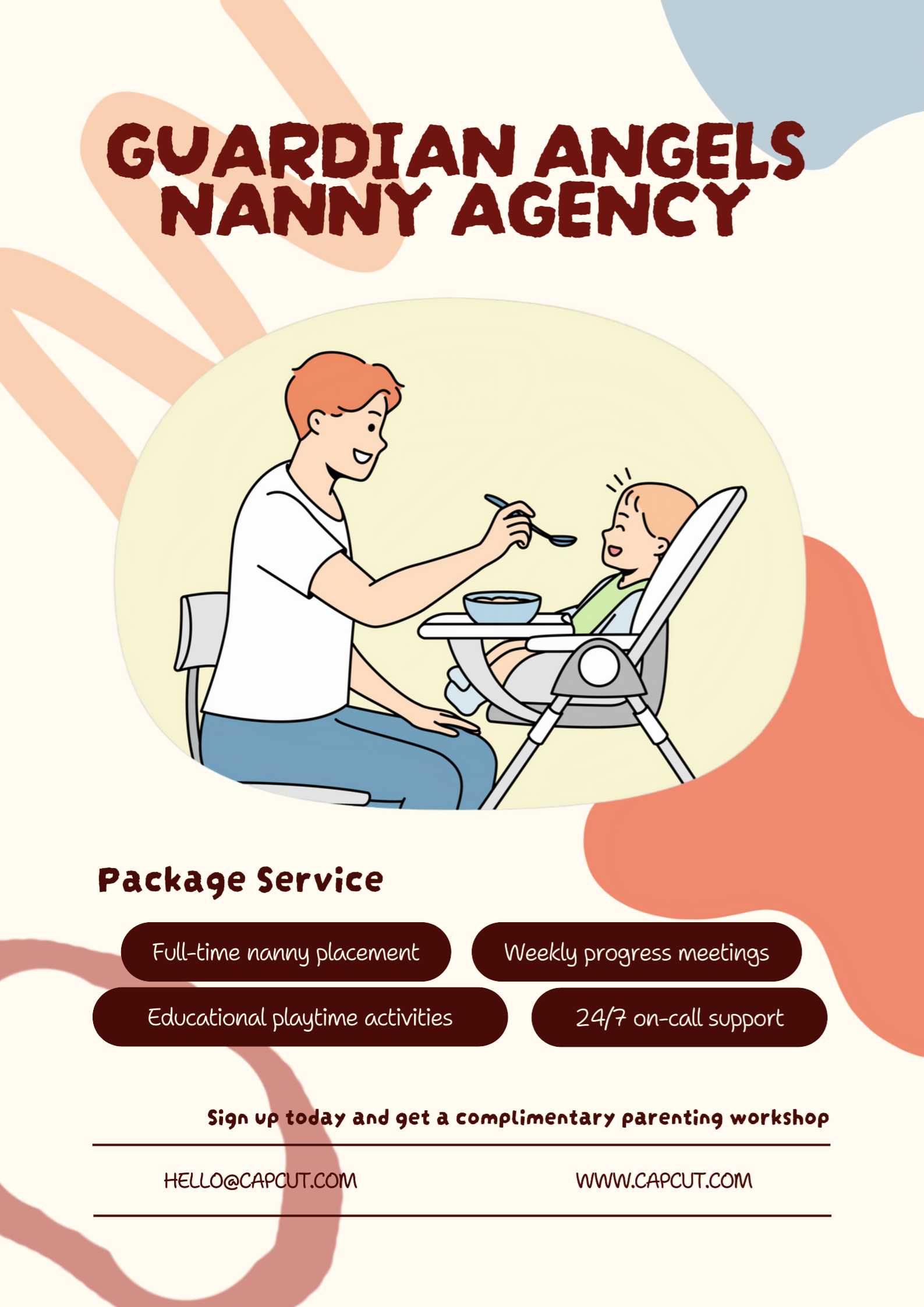 Life Service Nanny Promotion Poster