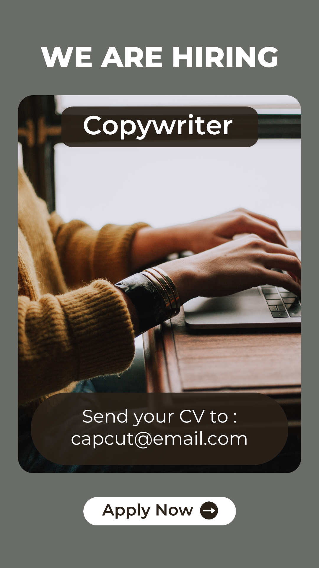 Cerita instagram pekerjaan perekrutan bisnis