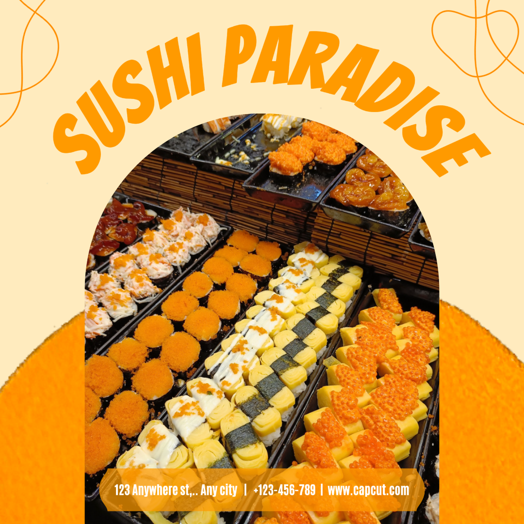 Food and beverage instagram post yellow tone color