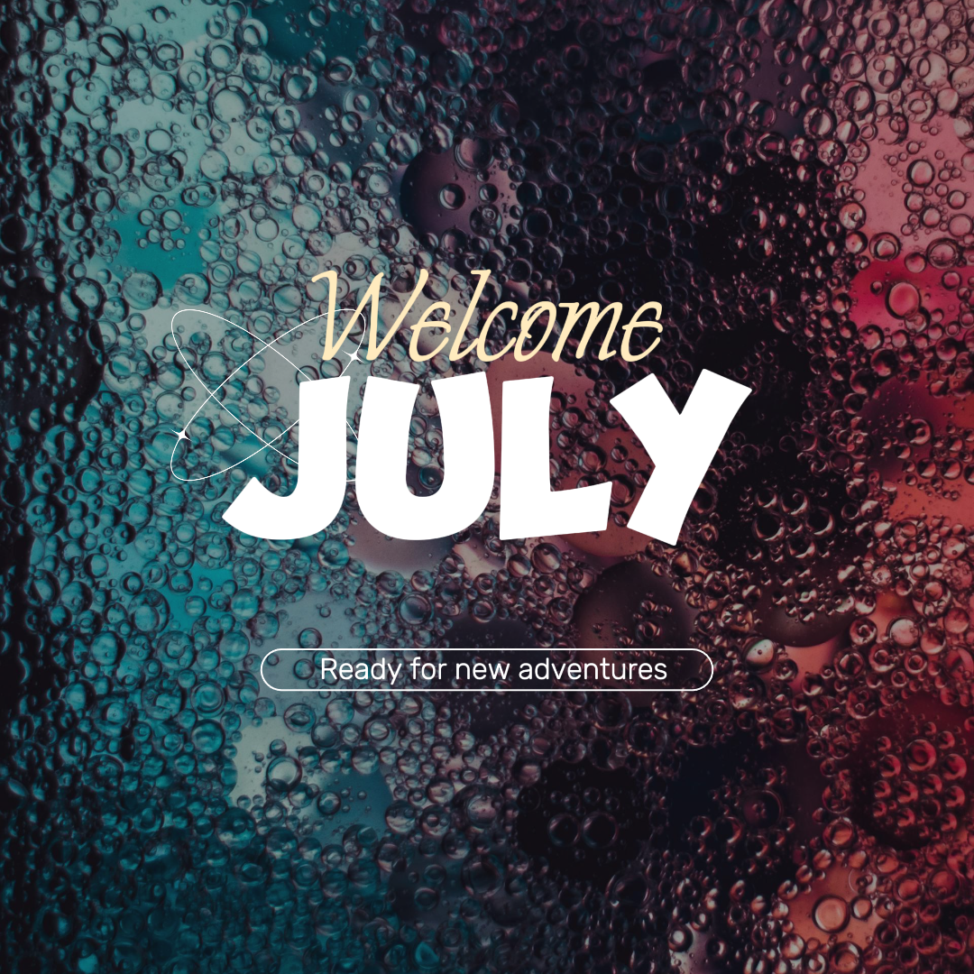 Hallo Juli - Kreatives Poster Instagram-Post