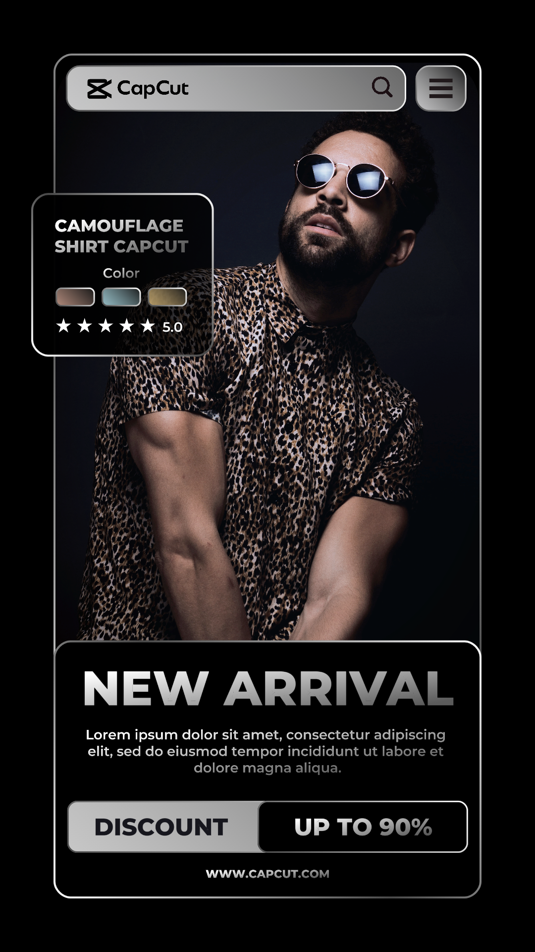 capcut template cover