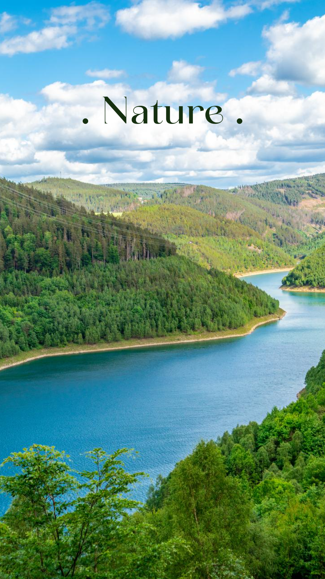 Fondo de pantalla Cartel creativo Montaña