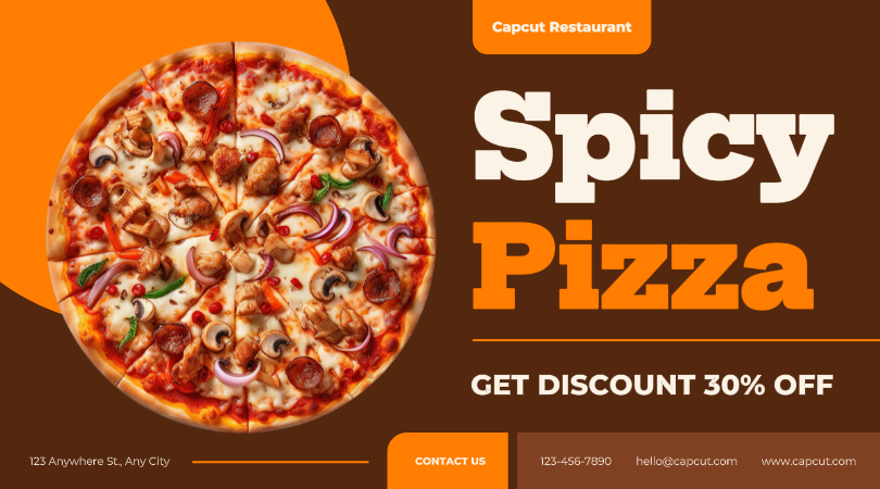 Anuncio de Facebook de Promoción de Pizza