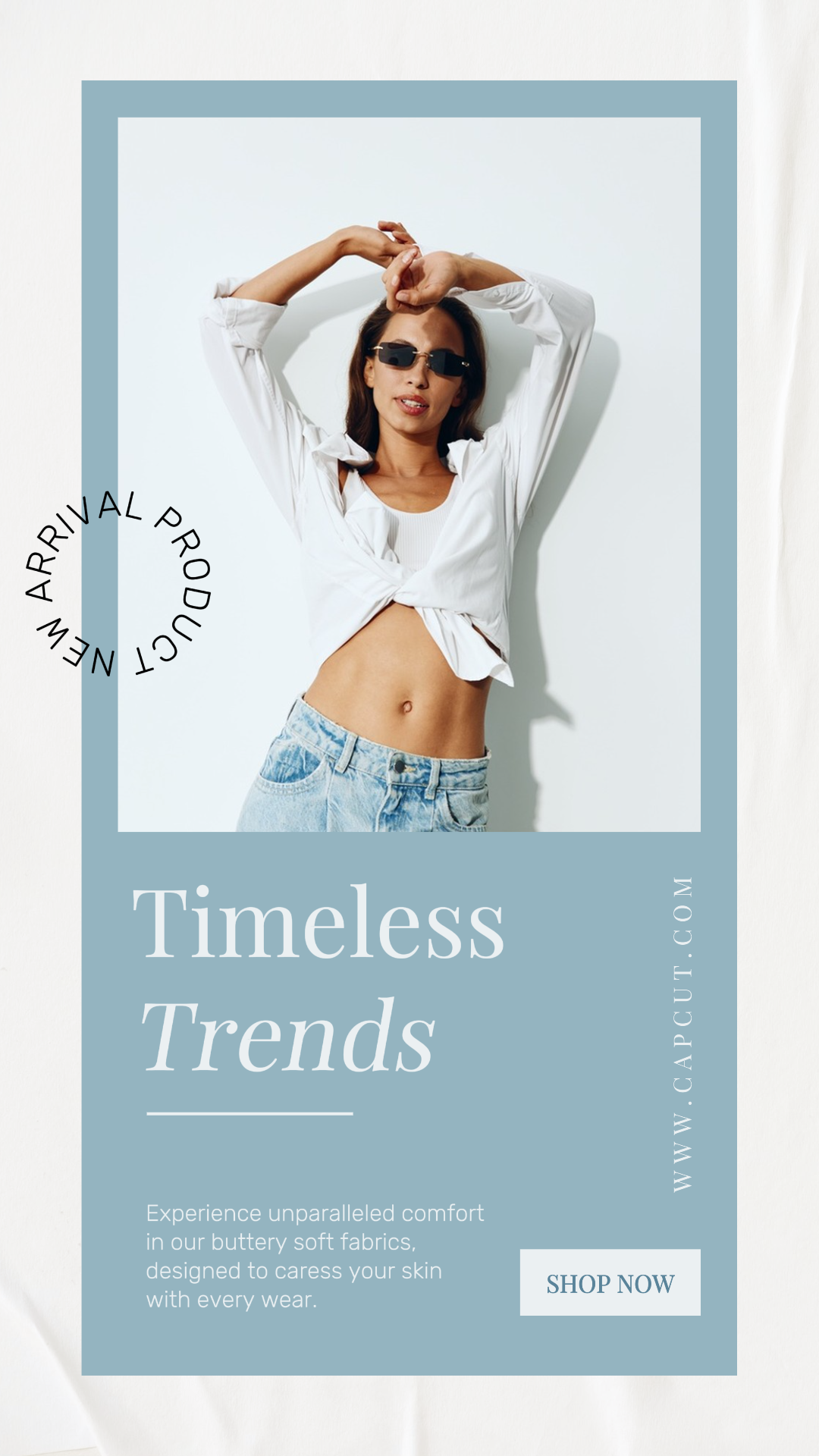 Kleidung und Schuhe Instagram Story Mode Minimalistisch 