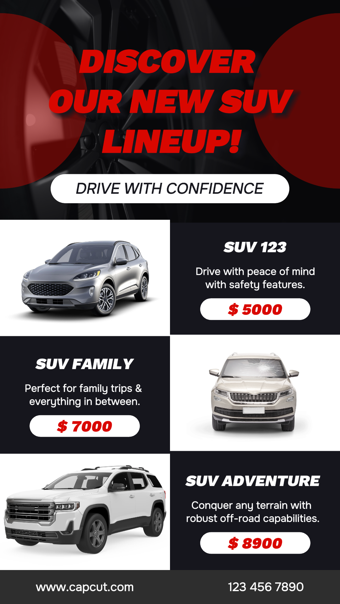 Autos Marketing Poster Promotion Verkauf Instagram Story