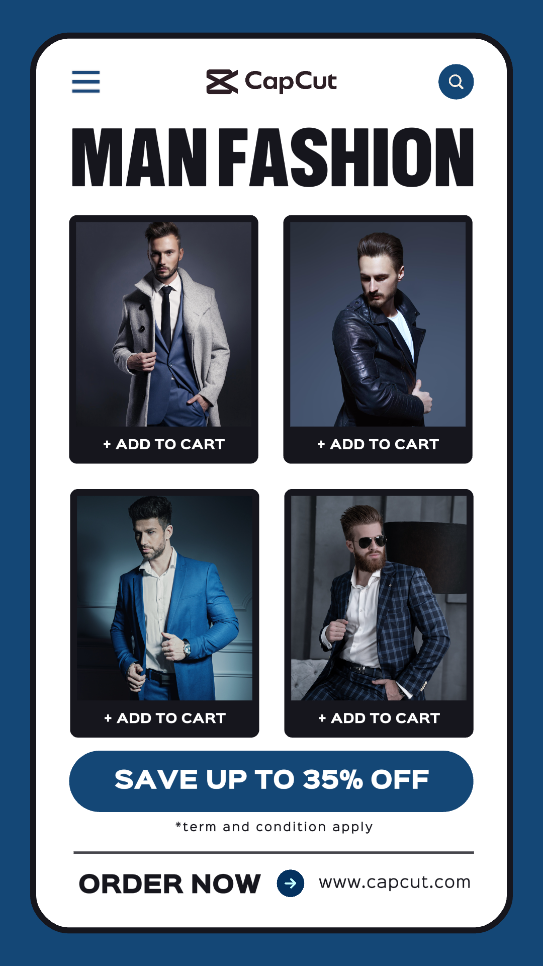 capcut template cover