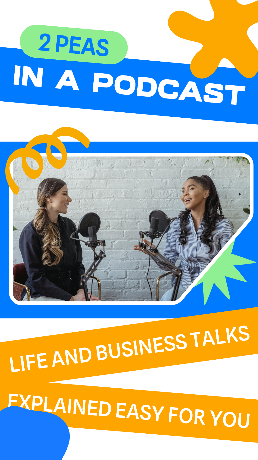 TikTok Thumbnail Entertainment 2 Peas in a Podcast