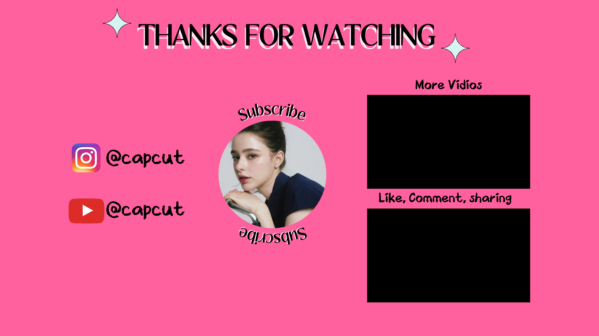 NON-MARKETING YOUTUBE ENDSCREEN PINK GRID