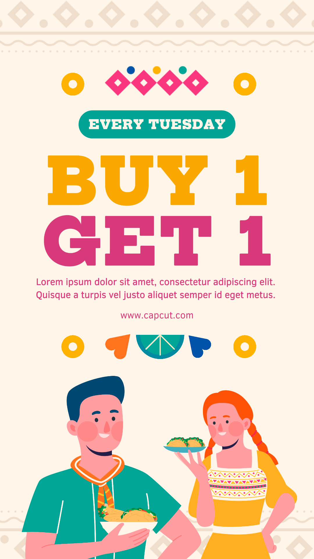 Taco Tuesday - IG Story Vorlage