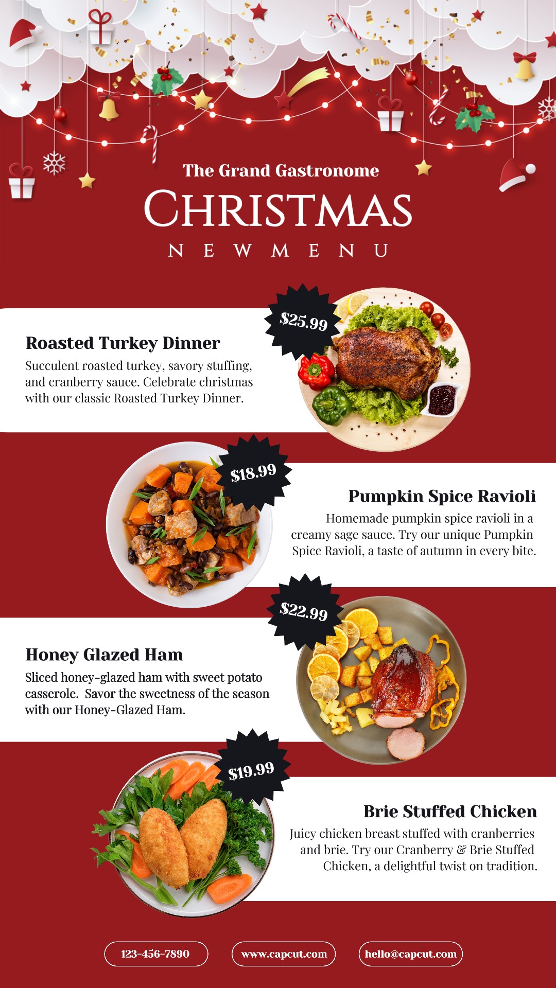 Posting Tiktok Menu Baru Natal