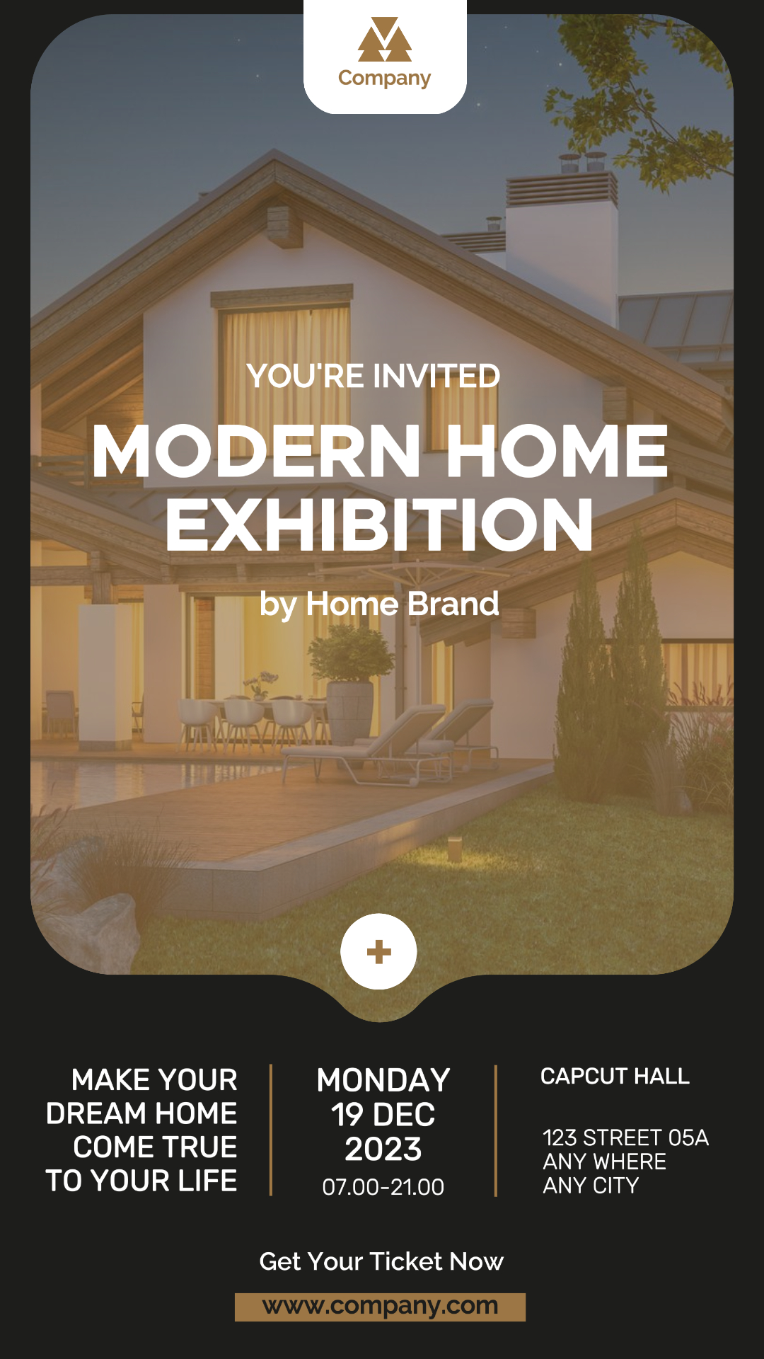 Real Estate Exhibition Event Instagram Story