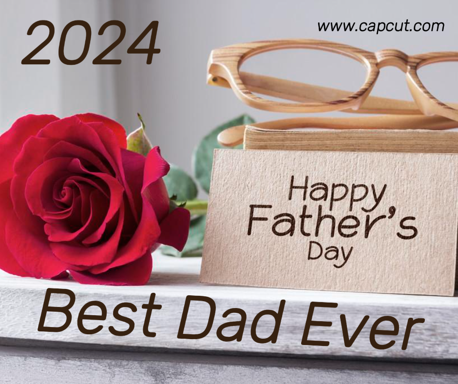 Pôster de marketing do dia dos pais Facebook Melhor pai