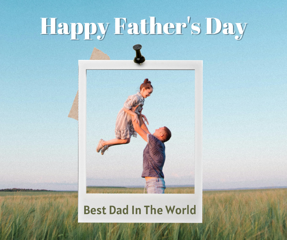 Día del padre Publico en Facebook Blue Sky