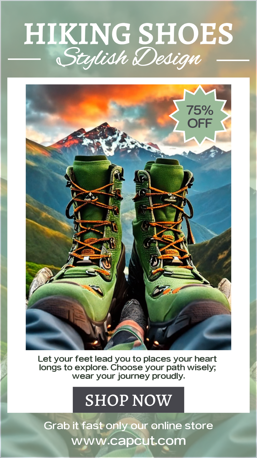 Workout & Fitness Hiking Shoes Promotion