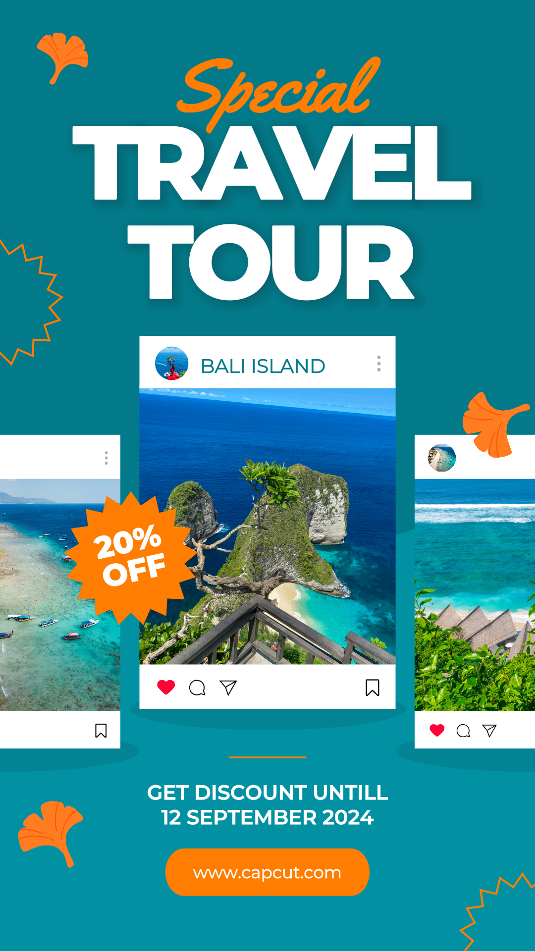 Travel Tour Marketing Poster IG Story