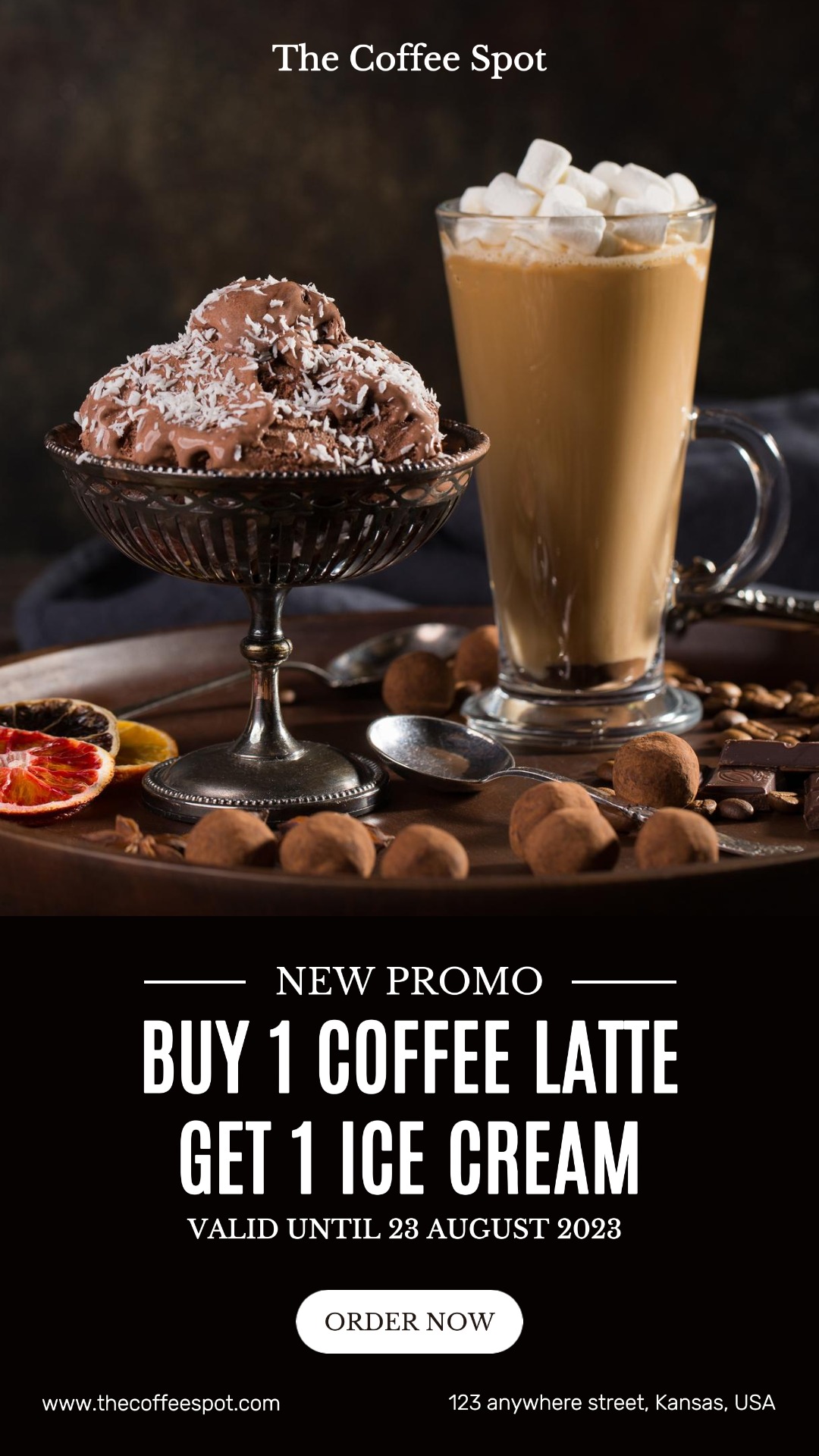 Minuman Kopi Promo Instagram Post