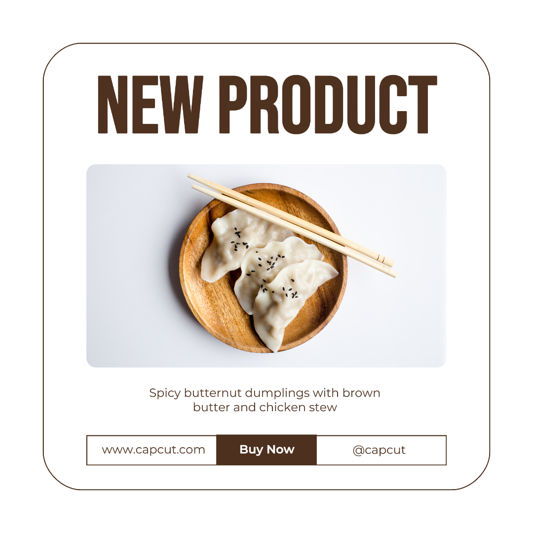 Exibição de bolinho de massa de comida Instagram Post