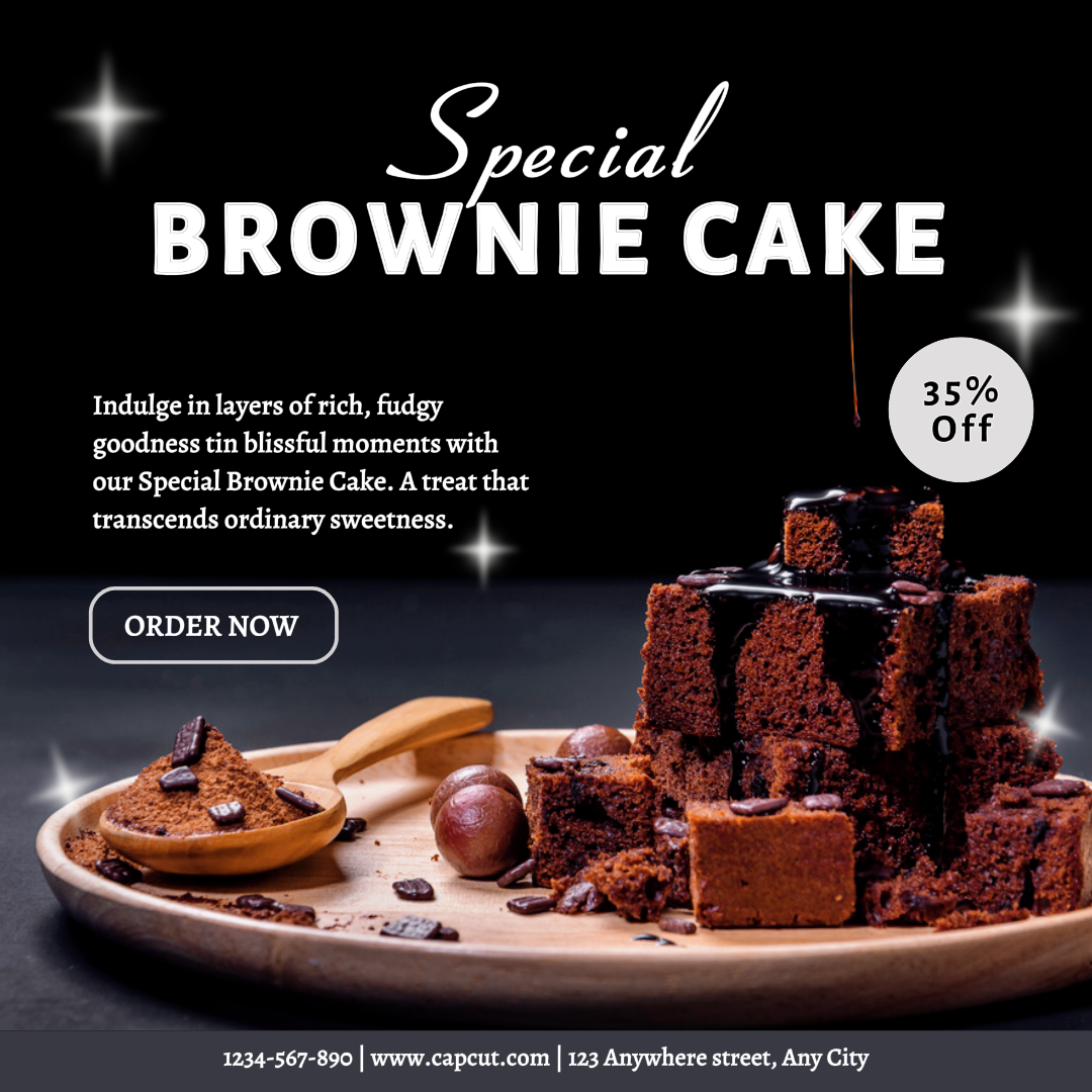 Promoção - Alimentação - Bolo Brownie Especial