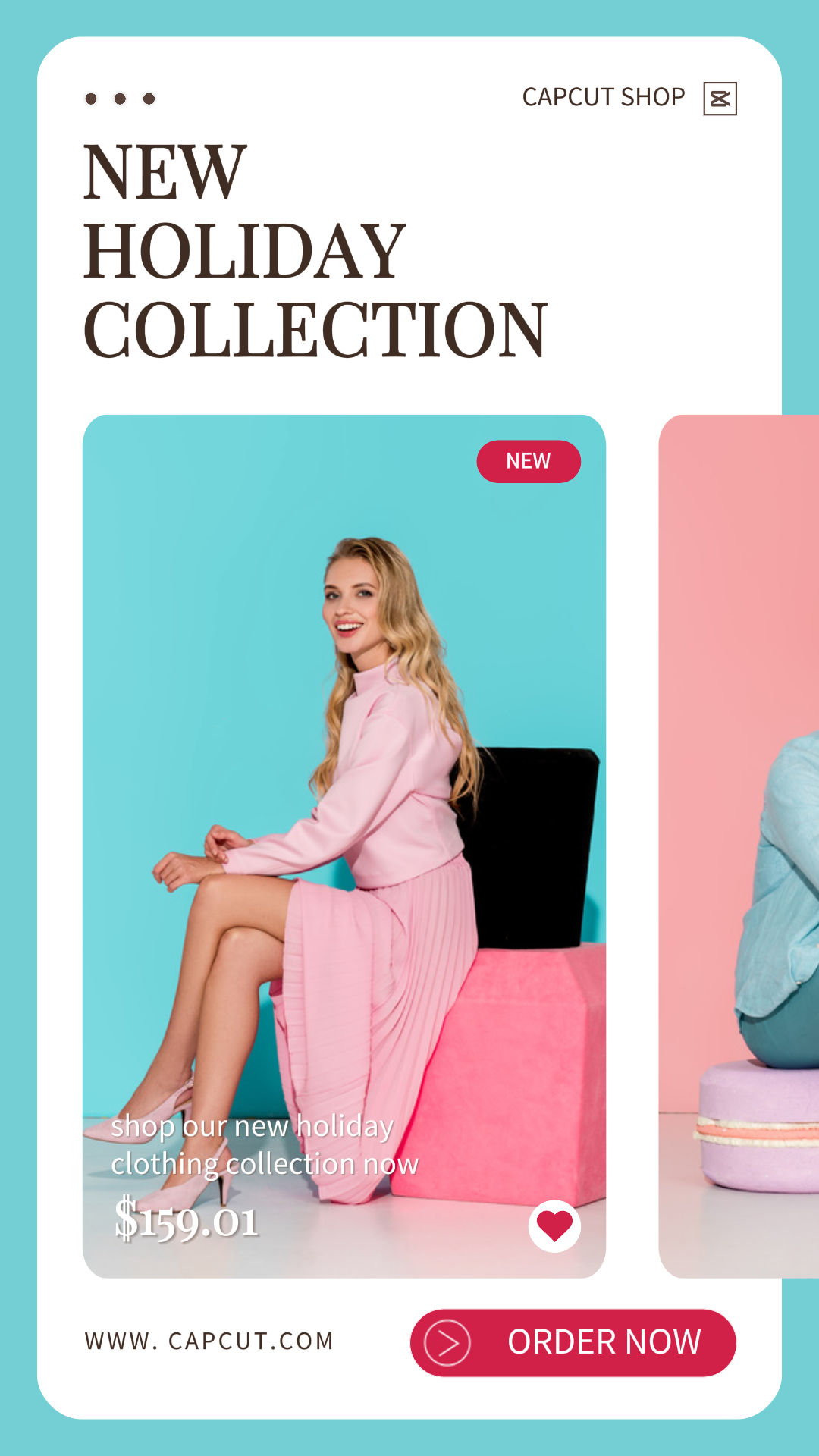 Kisah Instagram Promosi Koleksi Baru Fashion