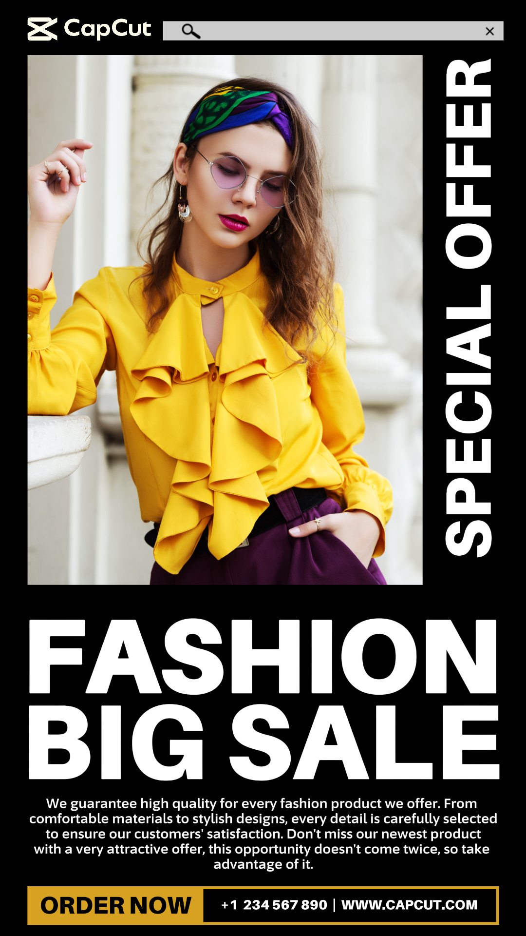 capcut template cover