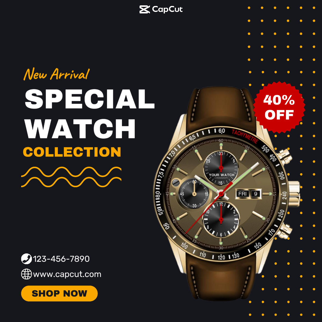 Neue Ankunft Special Watch Collection Instagram Post