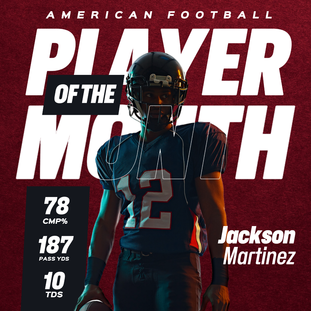 Super Bowl Player Of The Month Instagram Post