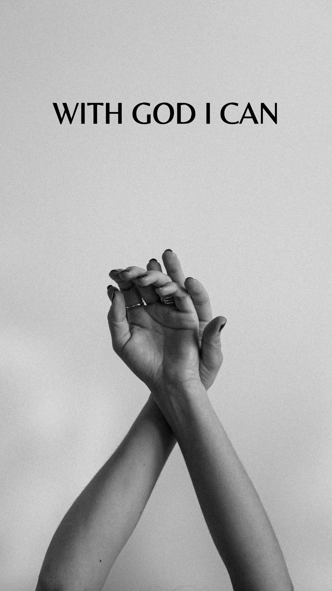 Papel de parede Creative Poster Quotes Preto