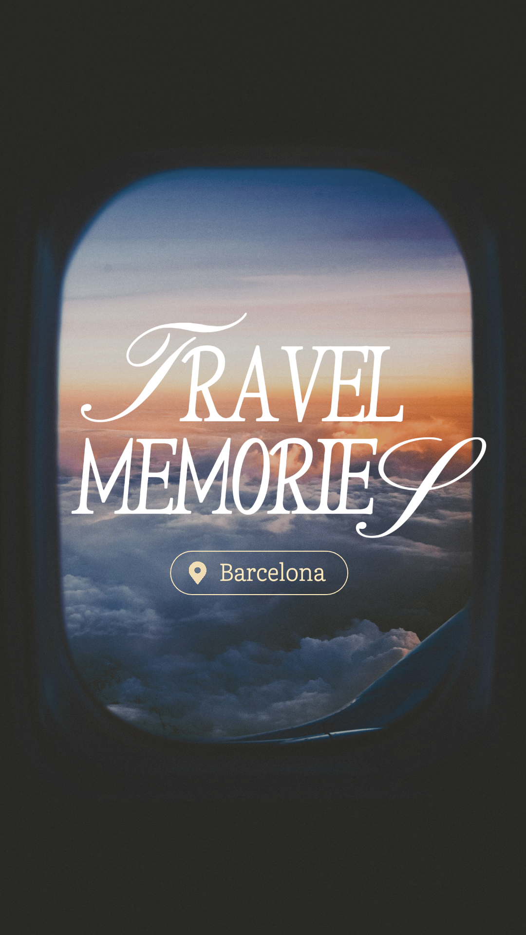 Travel Creative Poster TikTok Travel Memories