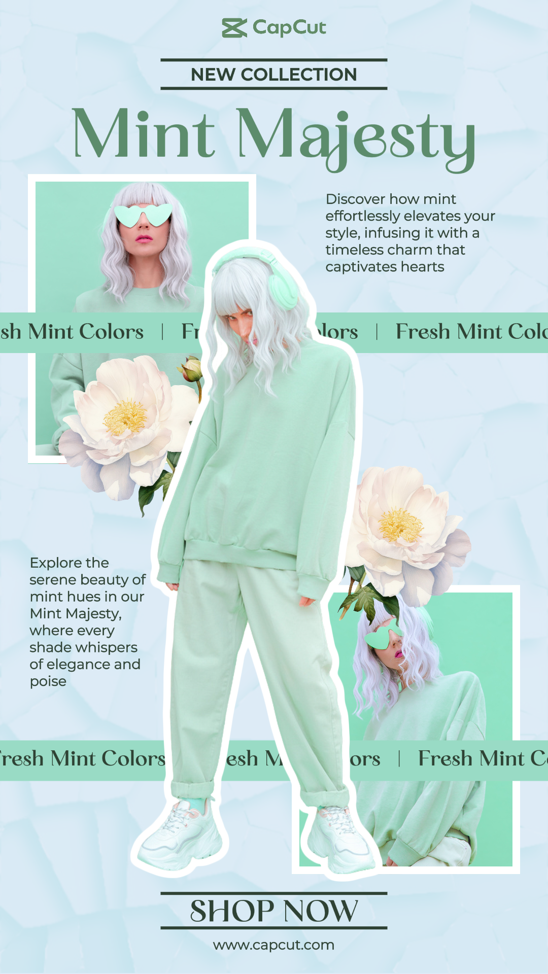 Tone On Style Tone - Marketing Poster New Collection Mint Majesty TikTok Post