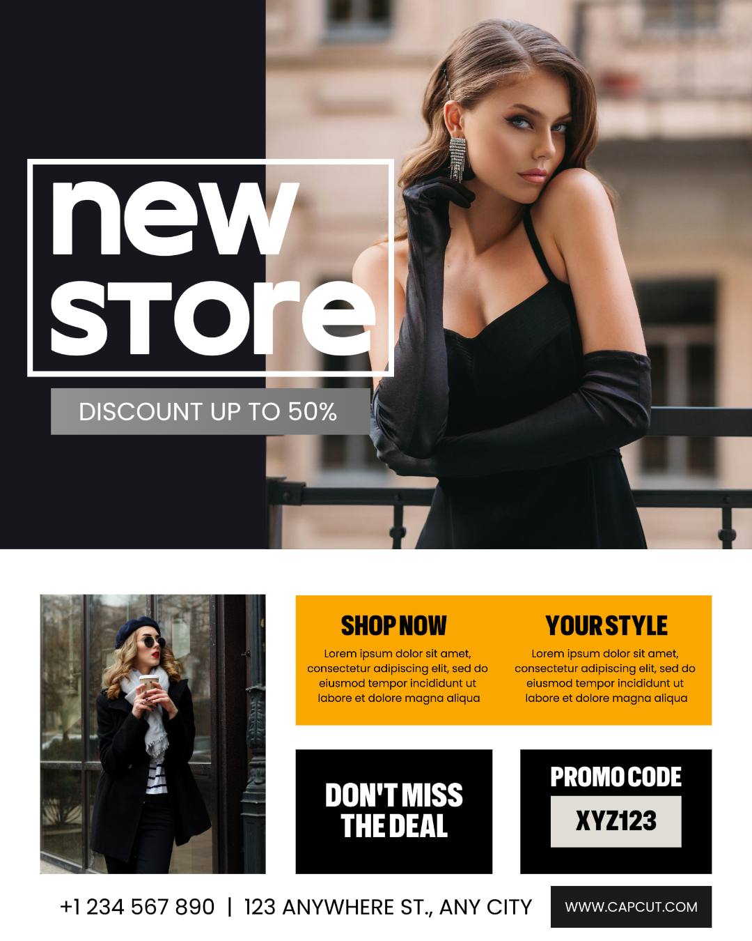 Publicação no Instagram da promoção da nova loja