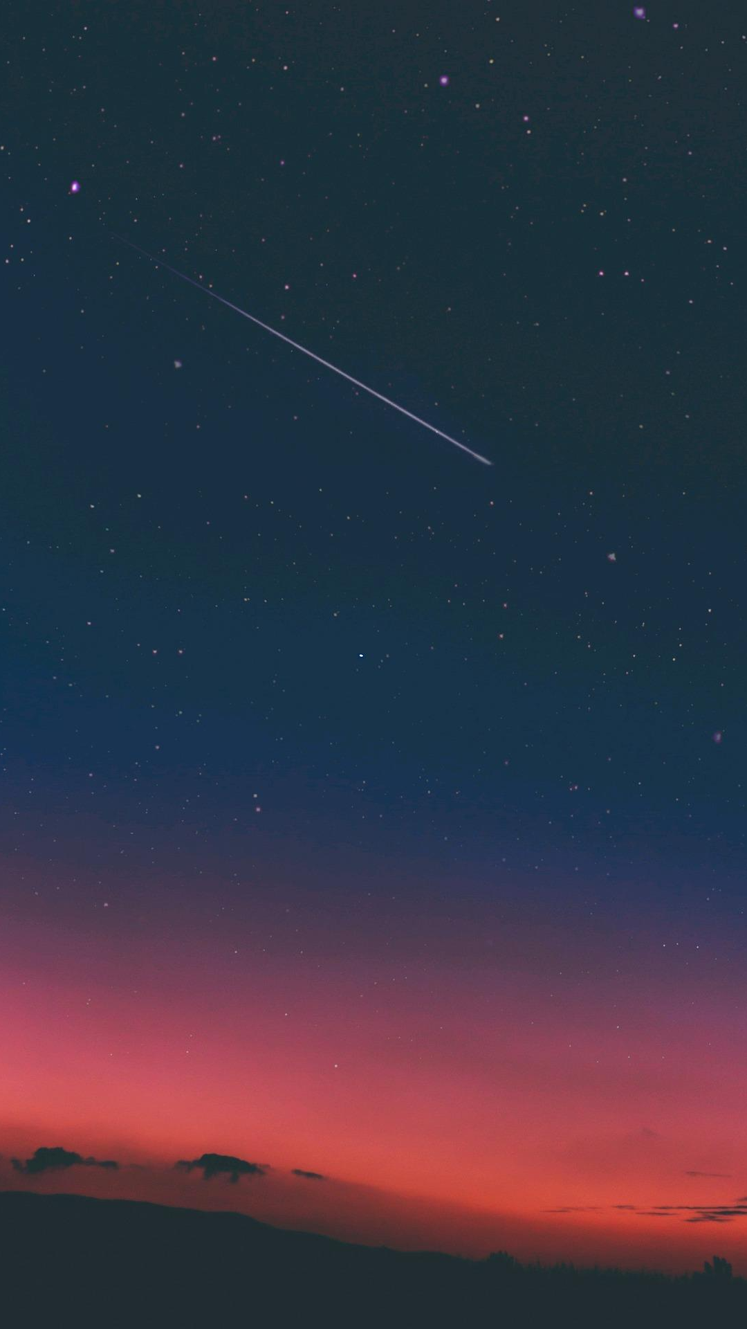 Wallpaper - Night Sky with Shooting Star