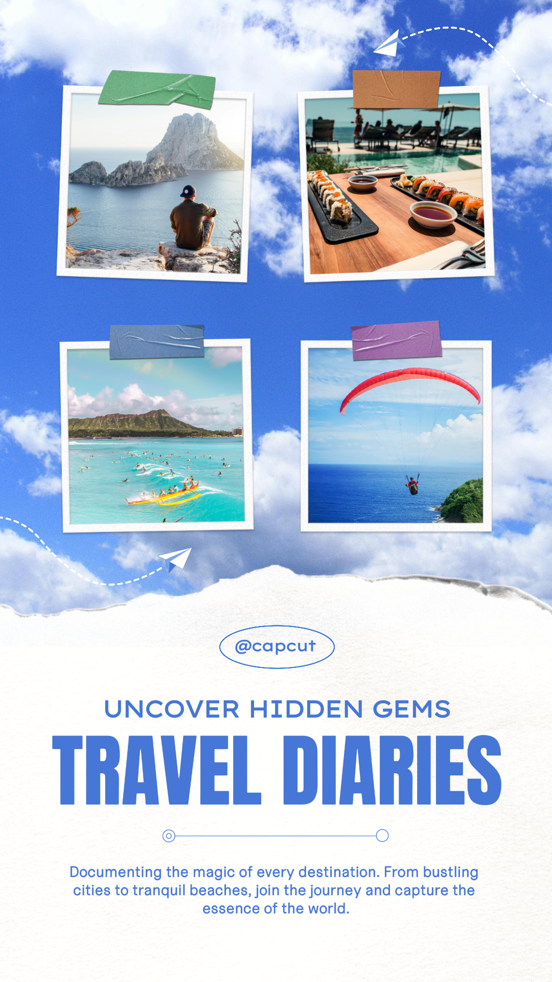 capcut template cover