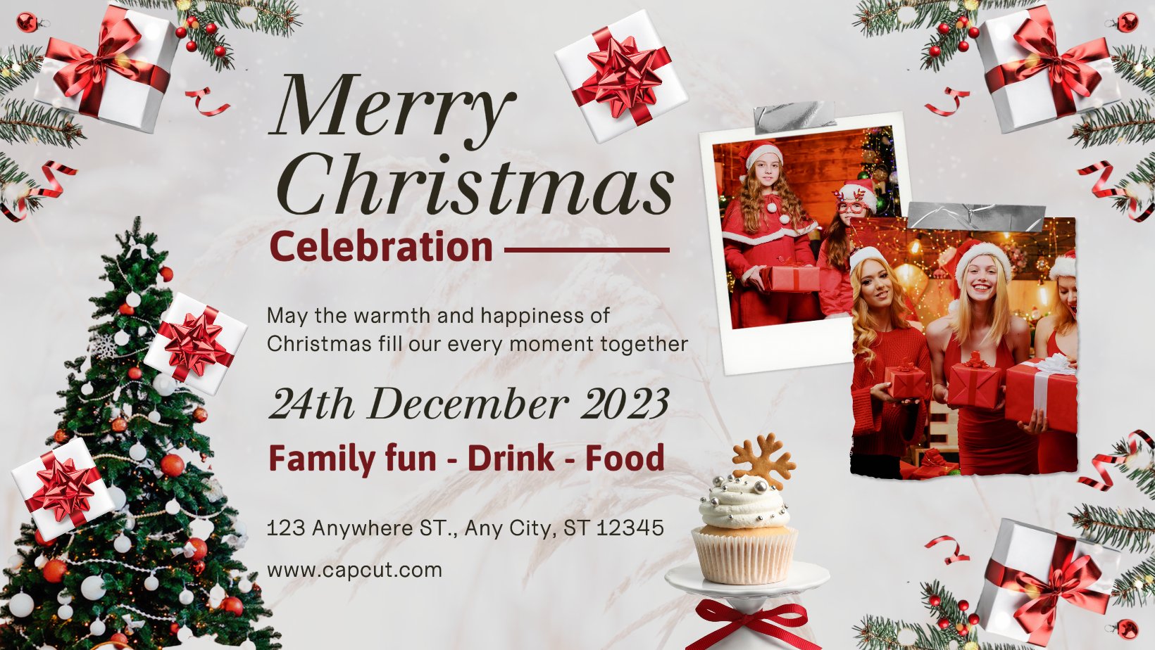 Feliz Natal Capa para Facebook