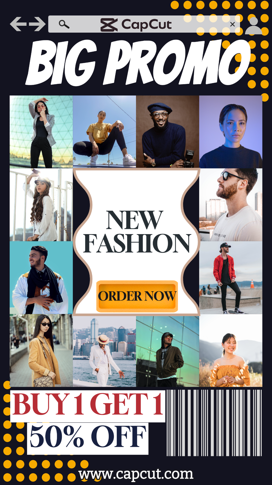 capcut template cover