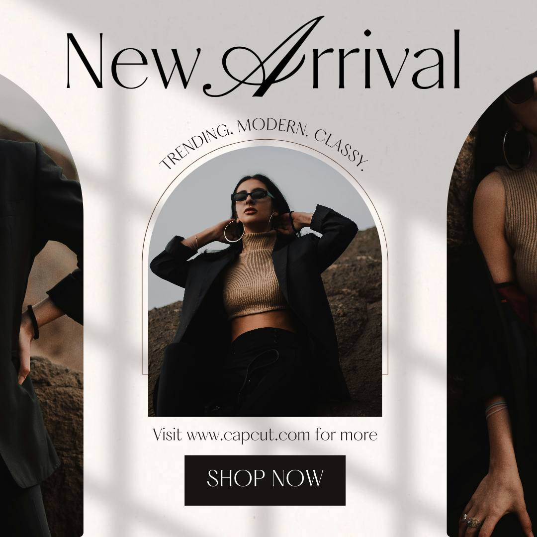 Pôster de Marketing de Roupas Nova Chegada Estilo Delicado