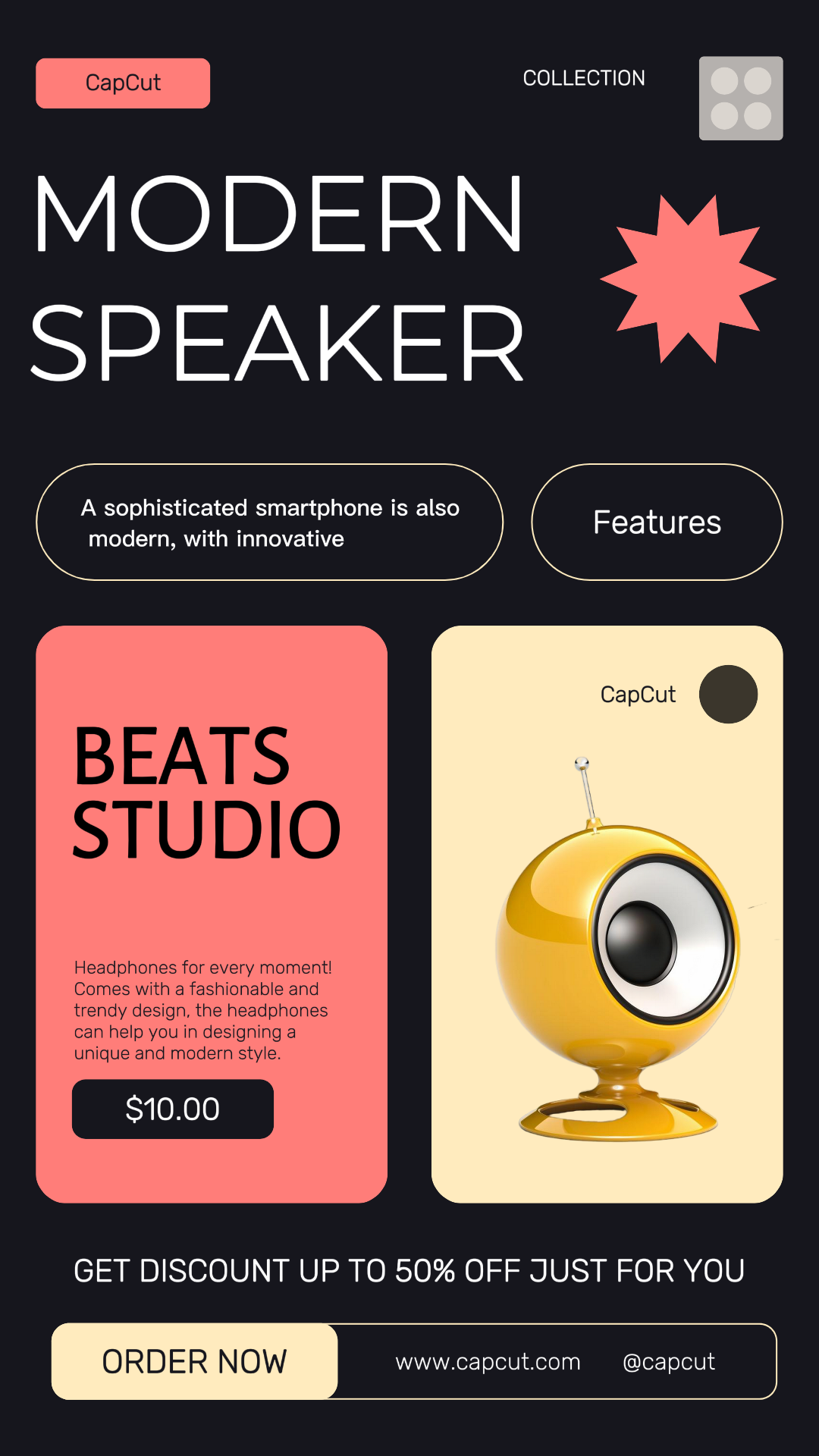 Producto Electrónico Nuevo Lanzamiento Poste Moderno De Tiktok