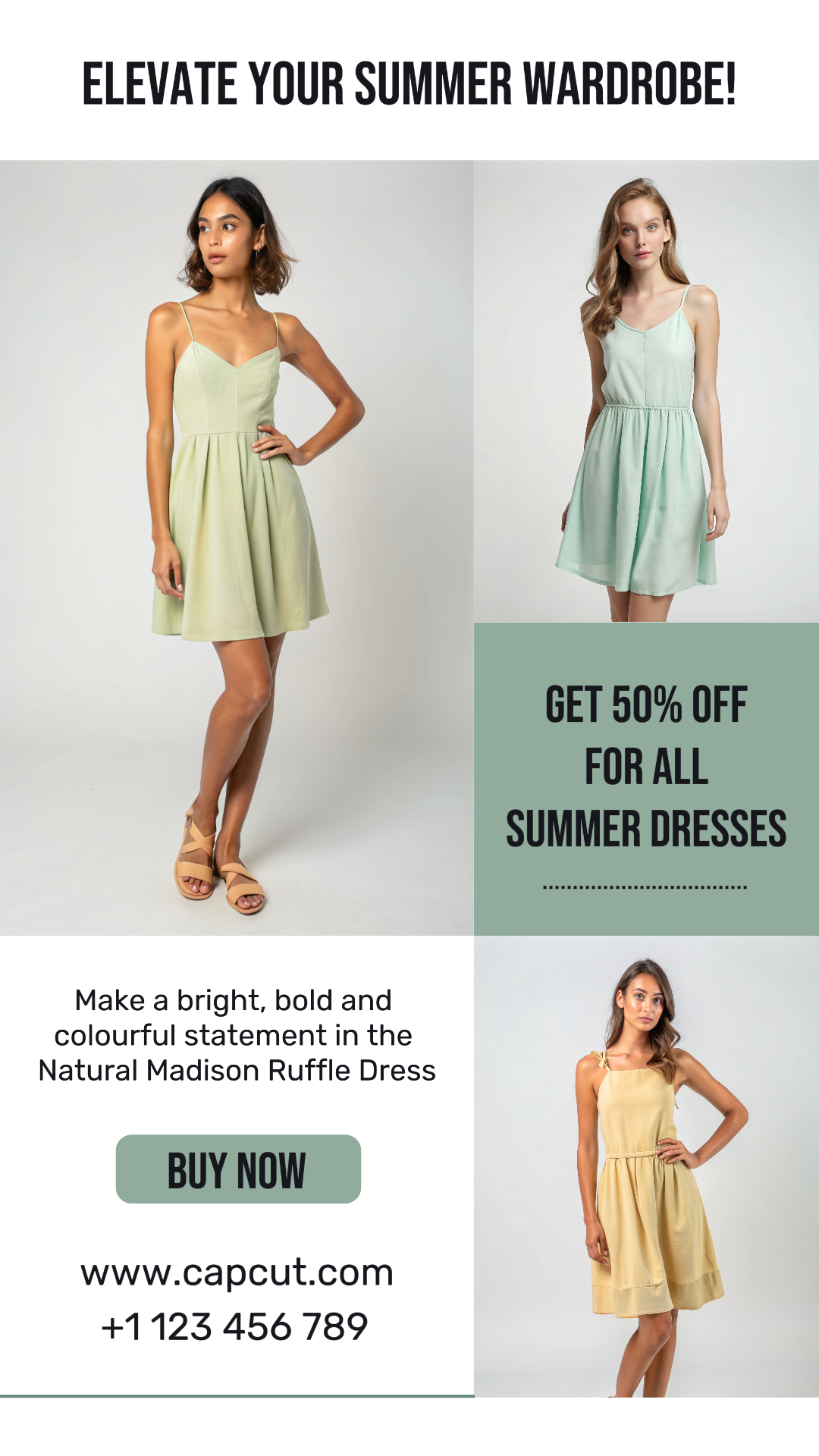 Affichage des produits Summer Clothes Instagram Story 