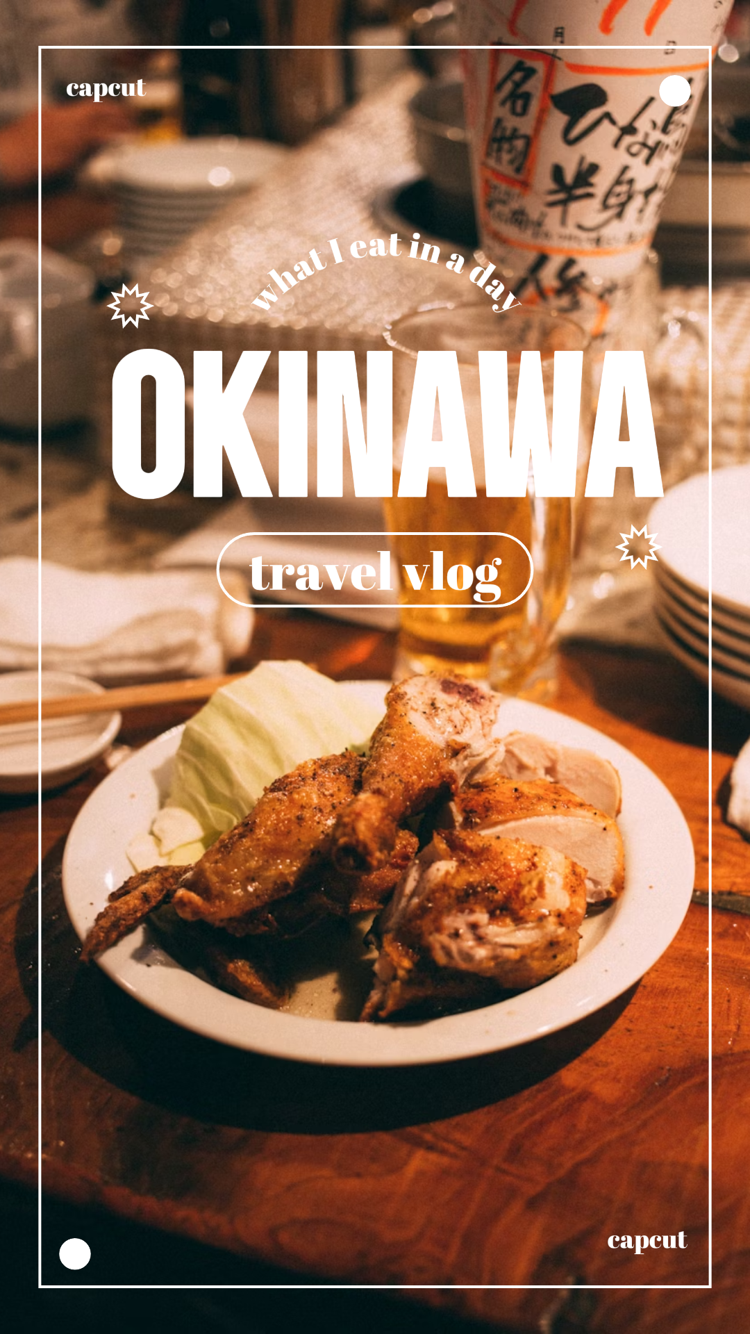 Miniatura de Tiktok Vlog de viajes de comida minimalista